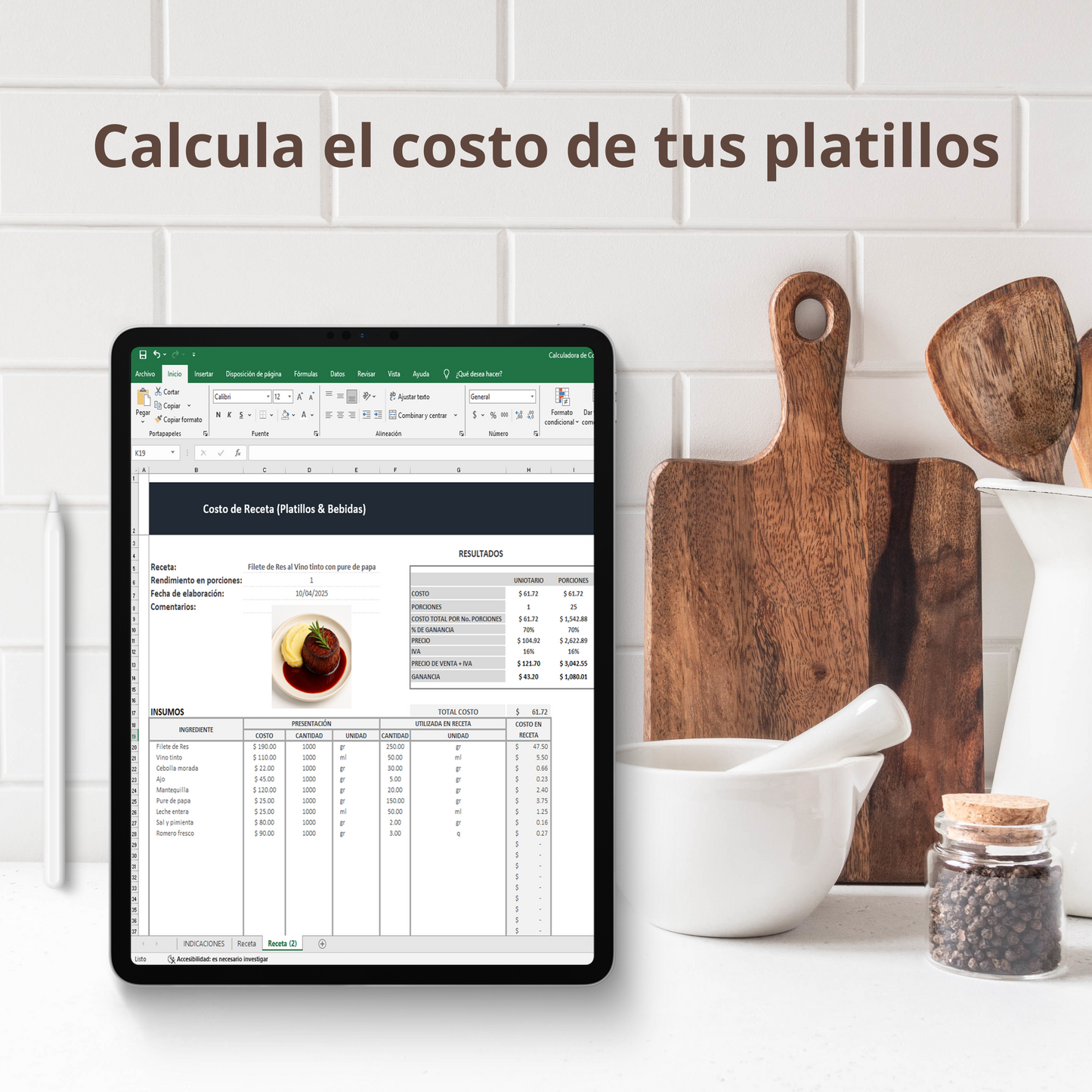 Plantillas Para Bares & Restaurantes